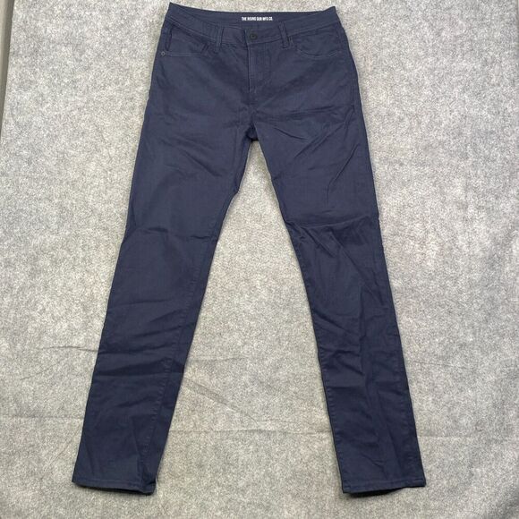 Rising Sun & Co Slim Fit Navy Blue Chinos 32x33 Stretch Soft Performance Preppy - Picture 1 of 14